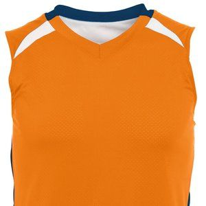 Holloway (High 5) Campus Reversible Jersey ** NEW ** Size S Orange/White